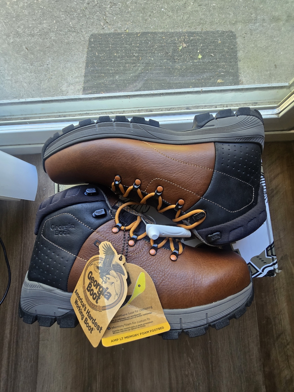 Georgia Boot Eagle Trail Men's 6" Waterproof Hiker - Picture 3 of 10